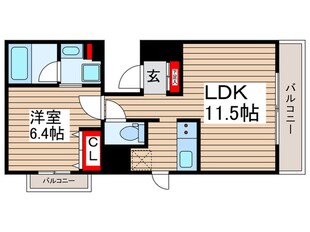 パ－クアクシス押上の物件間取画像